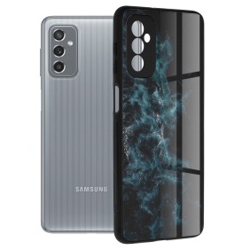 Husa pentru Samsung Galaxy M52 5G - Techsuit Glaze Series - Blue Nebula