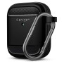 Husa pentru Apple AirPods - Spigen Rugged Armor - Black