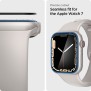 Folie pentru Apple Watch 7 / 8 41mm (set 2) - Spigen ProFlex EZ Fit - Black