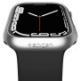 Husa pentru Apple Watch 7 / 8 / 9 (45mm) - Spigen Thin Fit - Graphite