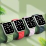 Curea dama pentru Apple Watch 1/2/3/4/5/6/7/8/9/SE/SE 2 (38/40/41mm) - Techsuit Watchband (W035) - Orange