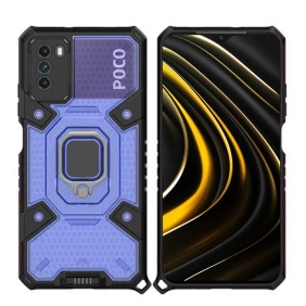 Husa pentru Xiaomi Poco M3 - Techsuit Honeycomb Armor - Blue