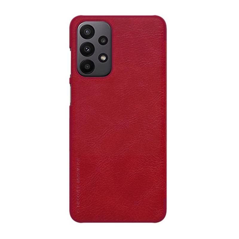 Husa pentru Samsung Galaxy A23 4G / A23 5G - Nillkin QIN Leather Case - Red