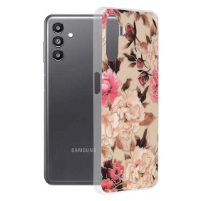 Husa pentru Samsung Galaxy A13 5G / A04s - Techsuit Marble Series - Mary Berry Nude