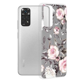 Husa pentru Xiaomi Redmi Note 11 / Note 11S - Techsuit Marble Series - Bloom of Ruth Gray