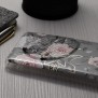 Husa pentru iPhone 12 / 12 Pro - Techsuit Marble Series - Bloom of Ruth Gray
