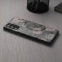 Husa pentru Realme C21Y / C25Y - Techsuit Marble Series - Bloom of Ruth Gray