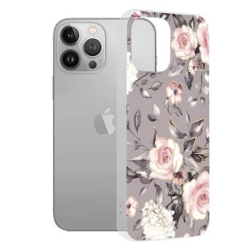 Husa pentru iPhone 13 Pro Max - Techsuit Marble Series - Bloom of Ruth Gray