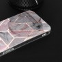 Husa pentru Motorola Moto E7 Power / Moto E7i Power - Techsuit Marble Series - Pink Hex