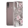 Husa pentru Motorola Moto E7 Power / Moto E7i Power - Techsuit Marble Series - Bloom of Ruth Gray