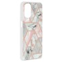 Husa pentru Motorola Moto G22 - Techsuit Marble Series - Pink Hex