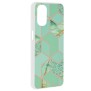 Husa pentru Motorola Moto G22 - Techsuit Marble Series - Green Hex