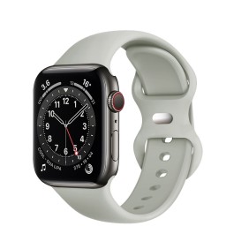 Curea pentru Apple Watch 1/2/3/4/5/6/7/8/9/SE/SE 2/Ultra/Ultra 2 (42/44/45/49mm) - Techsuit Watchband (W031) - Gray