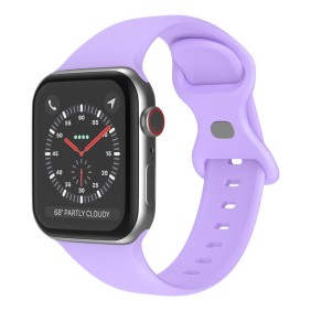Curea pentru Apple Watch 1/2/3/4/5/6/7/8/9/SE/SE 2 (38/40/41mm) - Techsuit Watchband (W031) - Purple