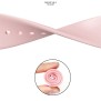 Curea pentru Apple Watch 1/2/3/4/5/6/7/8/9/SE/SE 2 (38/40/41mm) - Techsuit Watchband (W031) - Light Pink