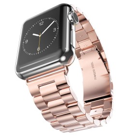 Curea pentru Apple Watch 1/2/3/4/5/6/7/8/9/SE/SE 2/Ultra/Ultra 2 (42/44/45/49mm) - Techsuit Watchband (W036) - Pink