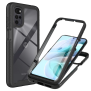 Husa pentru Motorola Moto G22 + Folie - Techsuit Defense360 Pro - Black