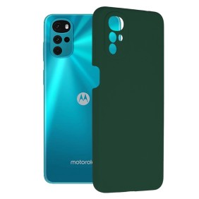 Husa pentru Motorola Moto G22 - Techsuit Soft Edge Silicone - Dark Green
