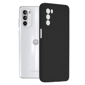 Husa pentru Motorola Moto G52 4G / Moto G82 5G - Techsuit Soft Edge Silicone - Black