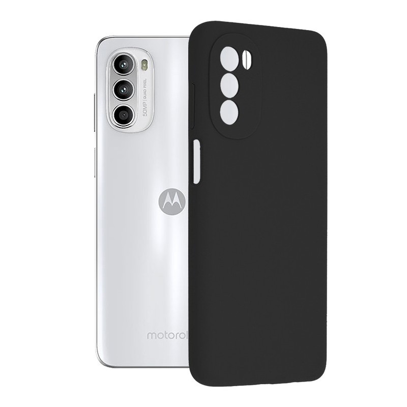 Husa pentru Motorola Moto G52 4G / Moto G82 5G - Techsuit Soft Edge Silicone - Black