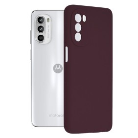 Husa pentru Motorola Moto G52 4G / Moto G82 5G - Techsuit Soft Edge Silicone - Plum Violet