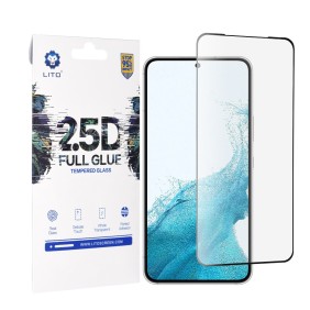 Folie pentru Samsung Galaxy S22 5G / S23 - Lito 2.5D Super Thin Glass - Black