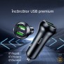 Incarcator Auto 2xUSB-A, QC 3.0, 36W, 3A - Hoco (Z37 Sharp) - Black