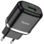 Incarcator Priza USB-A, 18W, 3A + Cablu Micro-USB 1m - Hoco Special (N3) - Black