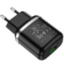 Incarcator Priza USB-A, 18W, 3A + Cablu Micro-USB 1m - Hoco Special (N3) - Black