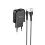 Incarcator USB-A, 10W, 2.1A + Cablu Micro-USB - Hoco Vigour (N2) - Black