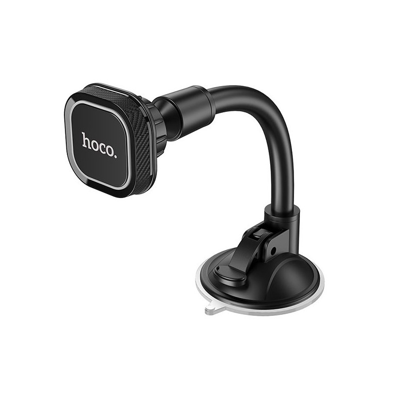 Suport Auto Bord / Parbriz Magnetic - Hoco Astute (CA55) - Black / Grey