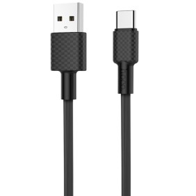 Cablu de Date USB-A la Type-C 10W, 2A, 1m - Hoco Superior style (X29) - Black