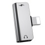 Adaptor Lightning la Lightning, Lightning - Hoco (LS24) - Silver