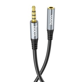 Cablu Audio Jack la Jack 1m - Hoco (UPA20) - Grey