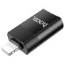 Adaptor OTG Lightning la USB-A - Hoco (UA17) - Black