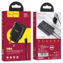 Incarcator Priza 2xUSB-A, 10W, 2.1A + Cablu Micro-USB 1m - Hoco Speedy (N7) - Black