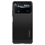 Husa pentru Xiaomi Poco X4 Pro 5G - Spigen Rugged Armor - Black