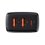 Incarcator Priza USB-C PD30W, 2xUSB-A QC3A - Baseus Compact (CCXJ-E01) - Black