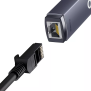 Adaptor USB la RJ45 100Mbps - Baseus (WKQX000013) - Gray