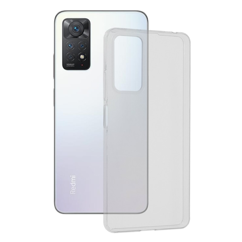 Husa pentru Xiaomi Redmi Note 11 Pro 4G / Note 11 Pro 5G / Note 12 Pro 4G - Techsuit Clear Silicone - Transparenta