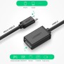 Adaptor USB to Micro-USB 480Mbps, 15cm - Ugreen (10396) - Black