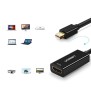 Convertor Mini DP la HDMI 1060P@60Hz, 25cm - Ugreen (10461) - Black