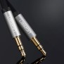 Cablu Audio Jack la Jack 3m - Ugreen Flat Design (10728) - Black