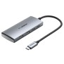 Hub Type-C la 2xUSB, 2xType-C, 10Gbps - Ugreen (30758) - Gray