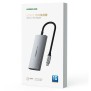 Hub Type-C la 2xUSB, 2xType-C, 10Gbps - Ugreen (30758) - Gray