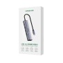 Hub Type-C la 3x USB-A, RJ45 PD 100W - Ugreen (20932) - Gray