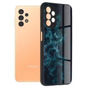 Husa pentru Samsung Galaxy A13 4G - Techsuit Glaze Series - Blue Nebula