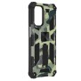 Husa pentru Oppo A54 5G / A74 5G / OnePlus Nord N200 5G - Techsuit Blazor Series - Camo Lime