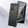 Husa pentru Realme GT Neo 3 80W / 150W - Techsuit Carbon Silicone - Black