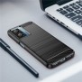 Husa pentru Oppo A77 - Techsuit Carbon Silicone - Black